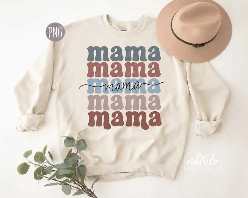 Boy Mama Boho Distressed Stacked png, Sublimation designs