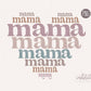 Mama PNG, Mom Png, Retro Png, Groovy Png, Mother's Day Png