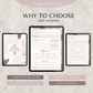 Self Care Planner, Digital Journal, GoodNotes Planner