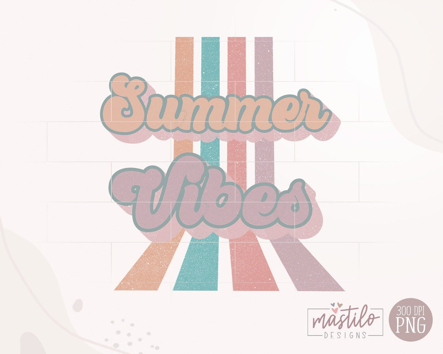 Summer Vibes Retro png, Summer Sublimation downloads