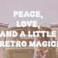 Sugar Daze Retro Font - Groovy Font, Bubble Font, Hippie Font, Cricut Fonts, Procreate Fonts, 70s Font