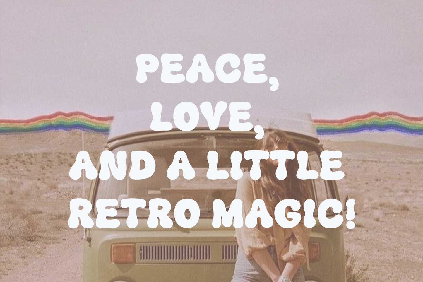 Sugar Daze Retro Font - Groovy Font, Bubble Font, Hippie Font, Cricut Fonts, Procreate Fonts, 70s Font